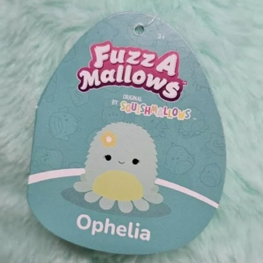 NWT Squishmallow Ophelia Teal Octopus - Picture 5 of 6
